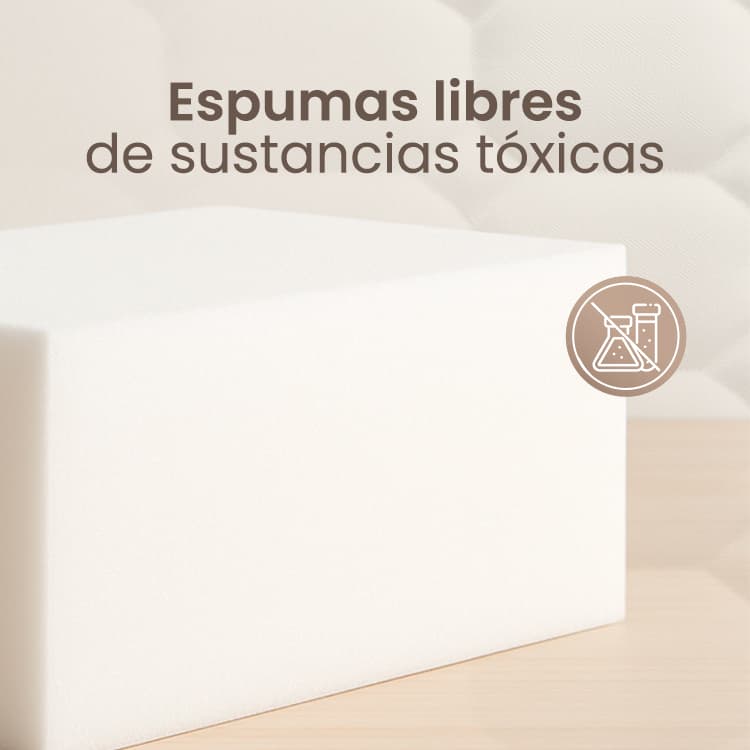 Espumas libres de sustancias tóxicas